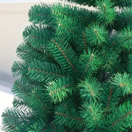 Weihnachtsbaum grün künstlich 180 cm - täuschend echt & naturgetreuer Premium Tannenbaum - Nordmanntanne - mit Ständer