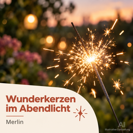 Silvester-Feuerwerk 2027 – vielseitiges Set für Neujahrsfeiern mit Wunderkerzen, Knallerbsen und festlicher Stimmung (Merlin)