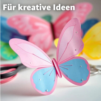 100 Blatt - Pastellpapier Tonkarton Buntpapier 250 g/m² - A4 Kopierpapier