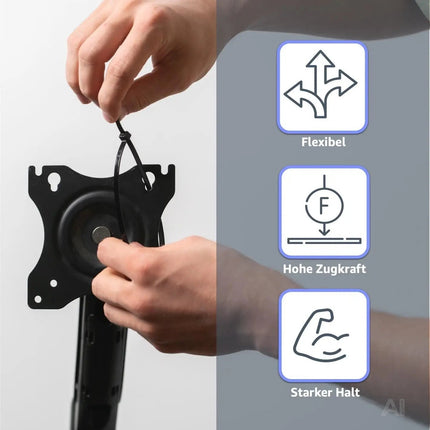100x Kabelbinder schwarz 200 mm x 3,6 mm Cable Ties Set - kurz & lang - Zip ties reißfest & UV beständig - diverse Längen