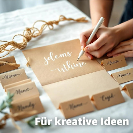 100x Kraftpapier 160 g/m² DIN A4 braunes Papier aus Kartonpapier