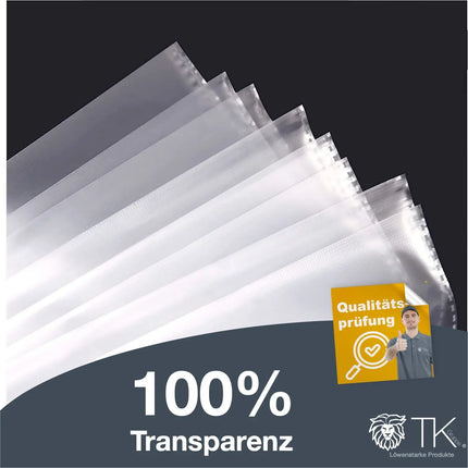100x Premium Prospekthüllen Hefthülle transparent DIN A4 - Klarsichthüllen A4