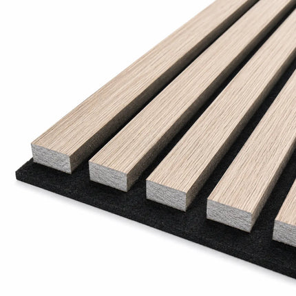 10er Set Akustikpaneele 3D – Schalldämmende Wandpaneele 115 x 60 x 2,1 cm – Holzoptik Wandverkleidung für Wohnraum & Büro (10er Set Walnuss)