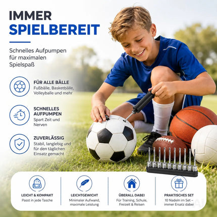 10x Ballnadeln Schraubgewinde Ventilnadeln- alle Bälle - Ballpumpe Adapter Nadeln Ballnadeln – Detailansicht 4