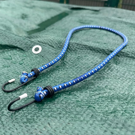 10x Expander & Gepäckspanner - Gummiseile mit Haken zur Befestigung - div. Längen - für Motorrad, Möbel, Auto, Fahrrad - extra starker Haken - Autozubehör