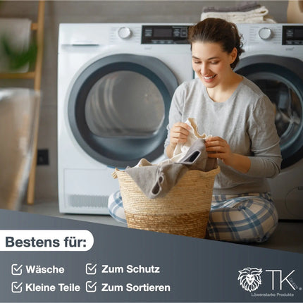 10x Premium Wäschenetz Set - Netz für Waschmaschine- Wäschesack