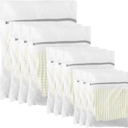 10x Premium Wäschenetz Set - Netz für Waschmaschine- Wäschesack