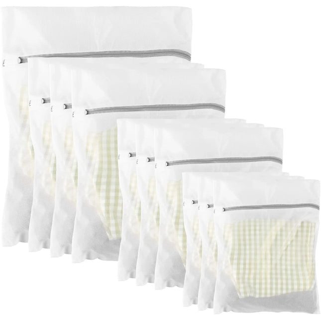 10x Premium Wäschenetz Set - Netz für Waschmaschine- Wäschesack