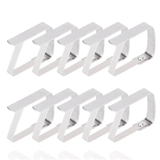 10x Tischtuchklammern Tischlammern Klammern Set für Dicke & dünne Tische