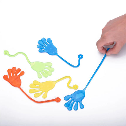 12x Klatschhand Kinder Bunte Glibberhand Mitgebsel - Giveaway -