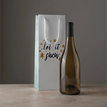 12x XXL Flaschentüten Geschenktüten Bottle Bag Weihnachten
