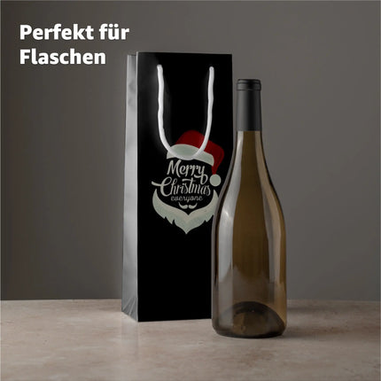 12x XXL Flaschentüten Weihnachten Bootle Bag Flaschen Weihnachten