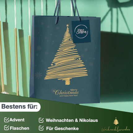 12x XXL Weihnachtstaschen Geschenktüten Weihnachtstüte Geschenktaschen Modern - TK Gruppe® Offizieller Onlineshop