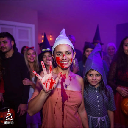 15 ml Blut mit Wundschorf - abwaschbar & täuschend echt - &Kunstblut zum Schminken - Fake Blood Verkleiden - Halloween & Fasching