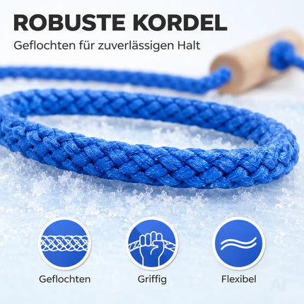 150 cm Schlittenseil - Zugseil - Perfekt für Schlitten & Bob – Detailansicht 5