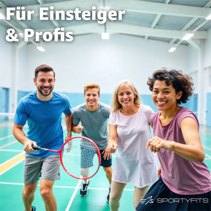18x Federbälle gelb Badmintonbälle für Training & Wettkampf Badminton
