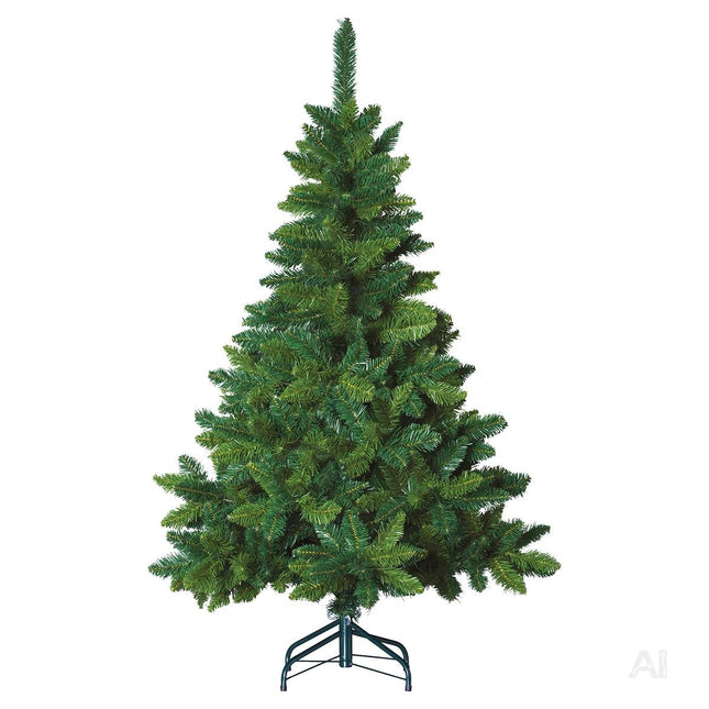 Tannenbaum künstlich 180 cm - Weihnachtsbaum grün - naturgetreue Nordmanntanne - täuschend echt mit Ständer