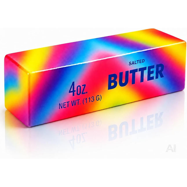 Butter Squishy - Antistress Margarine Quetsch zur effektiven Ablenkung im Büro, Schule, Alltag