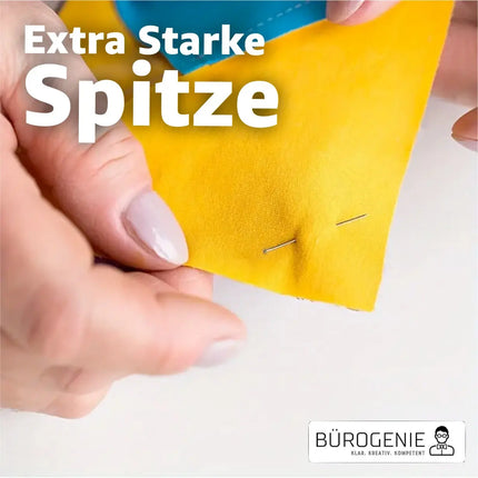 2000x Stecknadeln - Reißnägel & Kopfnägel 13 mm - für Nähen, das Dekorieren & DIY & Basteln Silber - TK Gruppe® Offizieller Onlineshop