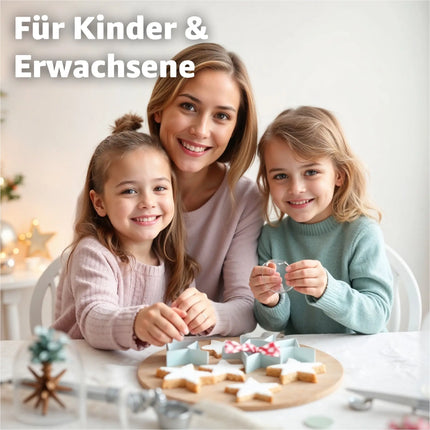20er Ausstechform Weihnachten Set - für Backen Weihnachten & XMAS - Steckform