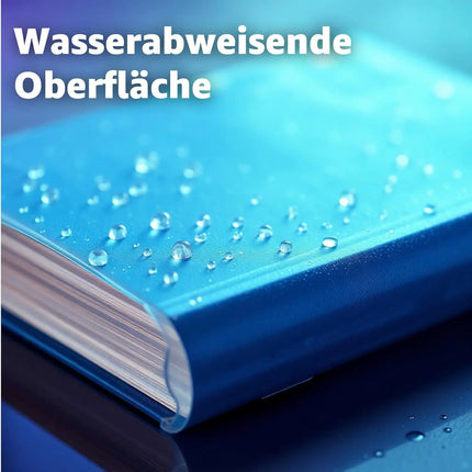 20x Buchumschlag klar & transparent Umschlag & Hefthülle Buchschoner - DIN A4 – ideal für den Schutz von Büchern, Heften, Schulbüchern und Notizbüchern