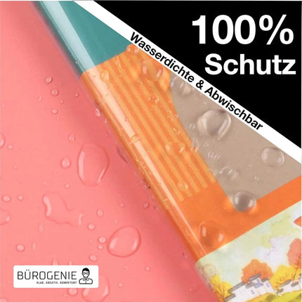20x Buchumschlag klar & transparent Umschlag & Hefthülle Buchschoner - DIN A4 – ideal für den Schutz von Büchern, Heften, Schulbüchern und Notizbüchern