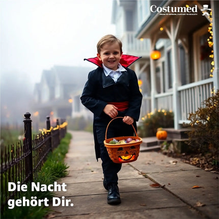 20x Kinder Vampirzähne: Sicheres & stabiles Aufsteckgebiss für Dracula- und Vampirkostüme - Ideal für Halloween und Fasching