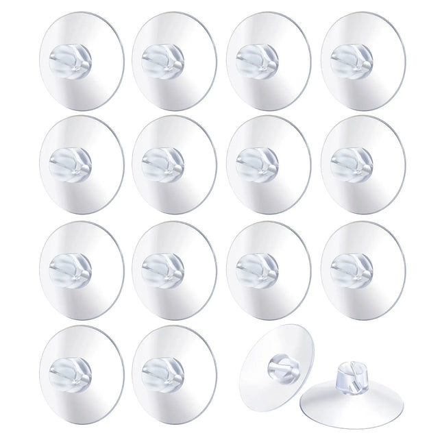 20x Lichterkette Saugnäpfe Saughaken - Saugnapfhalter mit Schlitz für Lichterkette