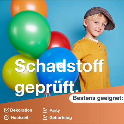 20x Luftballons Einschulung Schule Ballon ABC 1. Schulanfang zur Deko & Dekoration