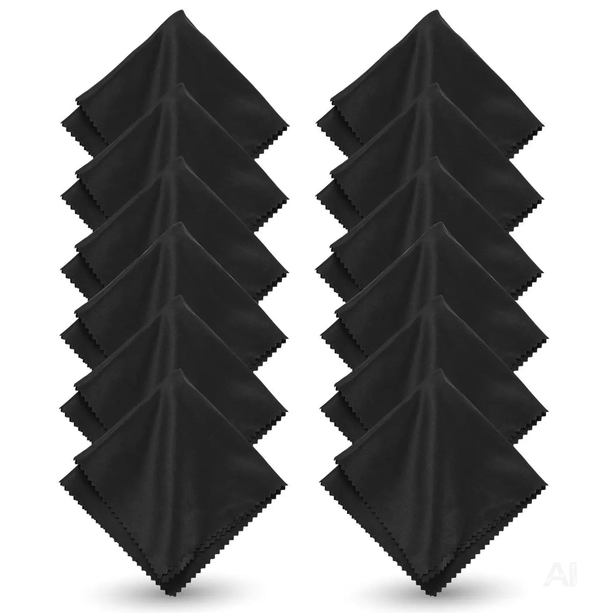 10x Mikrofasertuch Brillenputztuch zur Reinigung von Brillengläser & Glas