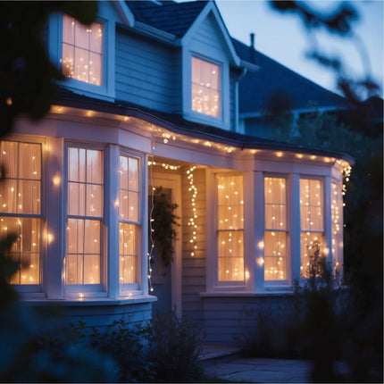 20x Saugnäpfe für Lichterketten - Perfekte Deko für jedes Fenster