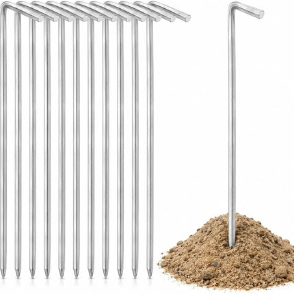20x Zeltheringe 18 cm – Robuste Erdnägel aus Stahl für Camping, Garten & Outdoor – Stabile
