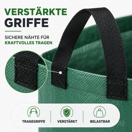 272 Liter Gartenabfallsack groß & reißfest – 150 GSM Laubsack aus Polypropylen – Gartensack – Detailansicht 7