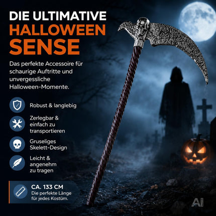 Horror Sense 130 cm – Gruseliges Halloween Kostüm Accessoire