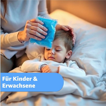 Kompresse Set Blau - Kühlpack Kühlkompresse Warmkompresse Kühlpad Blau- Kaltkompresse - Kompresse Gelkissen
