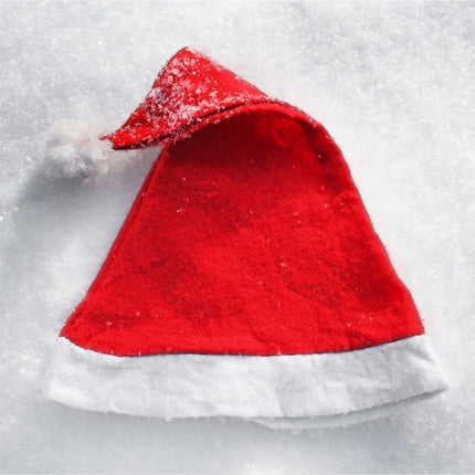 2er Samt Nikolausmütze Weihnachtsmütze Mütze Weihnachten Nikolaus rot