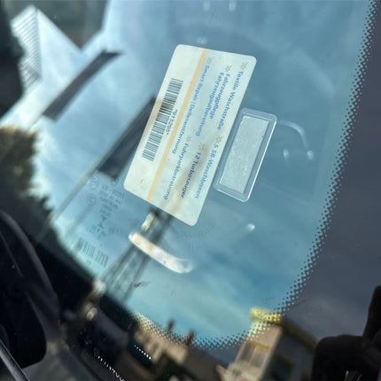 2er Set Parkscheinhalter Clip - Halterung für Parkschein, Parkausweis - Zettelhalter für Auto