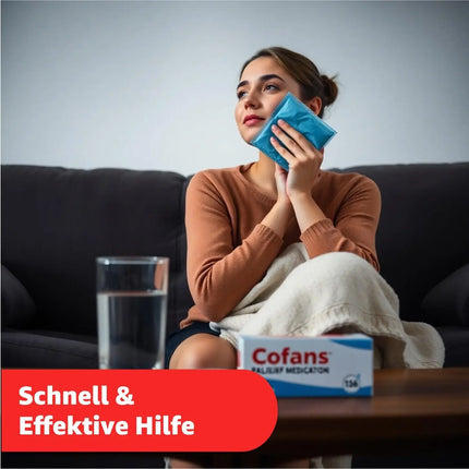 2x Kalt Warm Kompressen - MADE IN GERMANY - Kühlpads Set 29x12 cm - Vielseitige Kühl- und Warmkissen, Gelkissen Blau