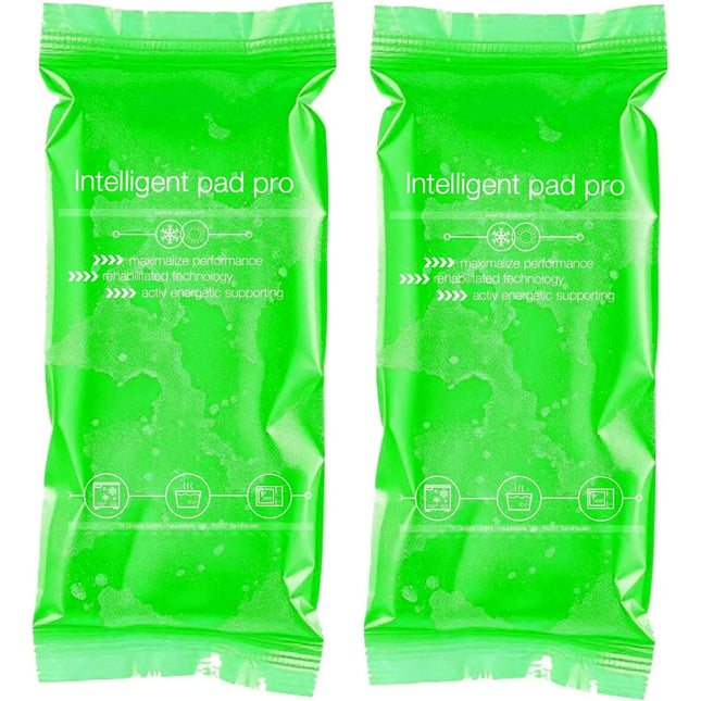2x Kalt Warm Kompressen - MADE IN GERMANY - Kühlpads Set 29x12 cm - Vielseitige Kühl- und Warmkissen, Gelkissen Grün - TK Gruppe® Offizieller Onlineshop