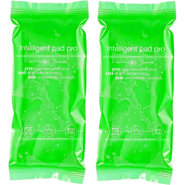 2x Kalt Warm Kompressen - MADE IN GERMANY - Kühlpads Set 29x12 cm - Vielseitige Kühl- und Warmkissen, Gelkissen Grün - TK Gruppe® Offizieller Onlineshop