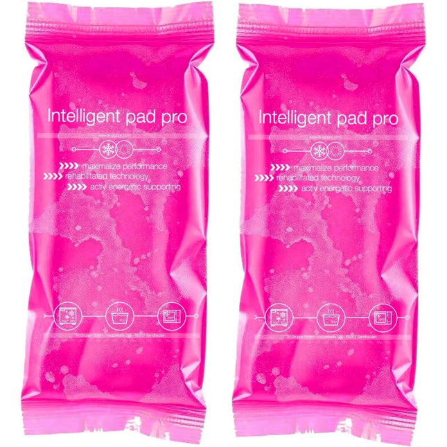2x Kalt Warm Kompressen - MADE IN GERMANY - Kühlpads Set 29x12 cm - Vielseitige Kühl- und Warmkissen, Gelkissen Pink - TK Gruppe® Offizieller Onlineshop