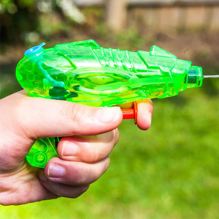 3X Wasserpistolen Mix Klein Set - Spritzpistolen für Kinder - Mit hoher Reichweite - Wasserspritzpistole