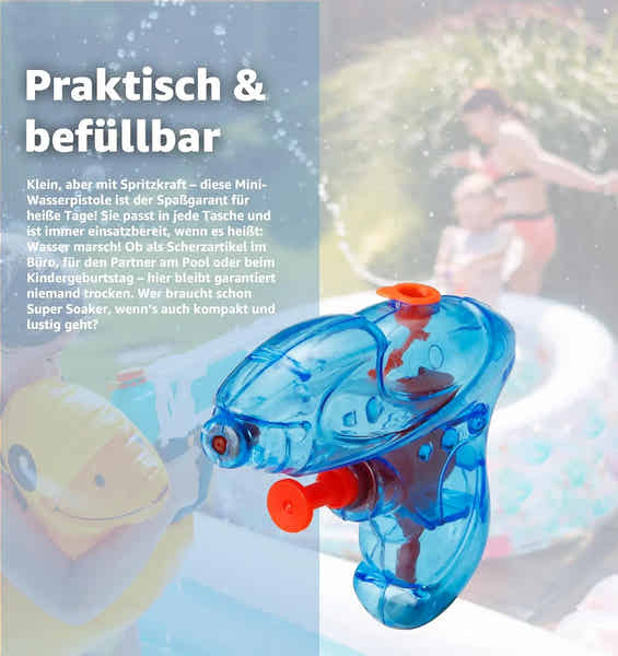 3 Wasserpistolen-Set Für Kinder – Reichweite 6–8 M, 300 Ml Fassungsvermögen – Wasserschlachten Für Drinnen &