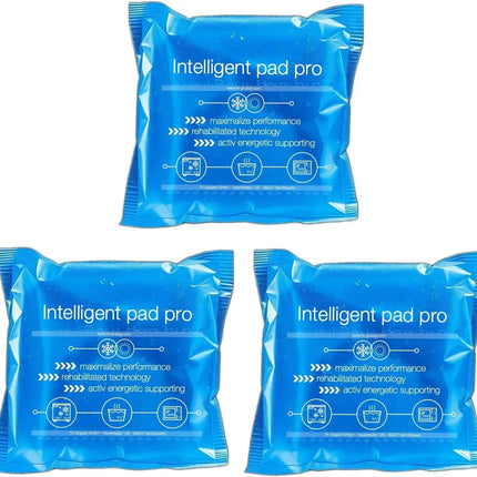 3er Set Kühlpacks Kühlpads - MADE IN GERMANY - 15x15 cm - Kalt & Warm Kompresse - Prellungen & Insektenstiche & Schmerzen Gel Kühlkissen & Kühlakku Blau - TK Gruppe® Offizieller Onlineshop