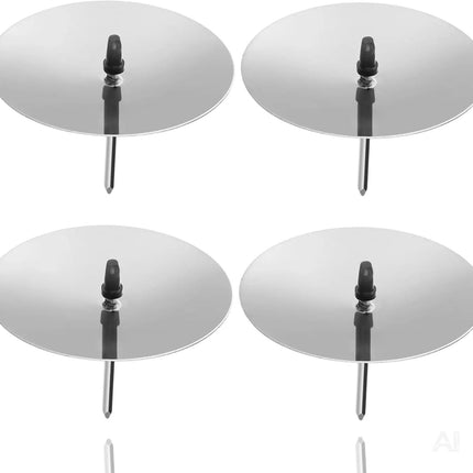 4X Adventskranzstecker 5 cm Kerzenhalter - universell für Kerzen
