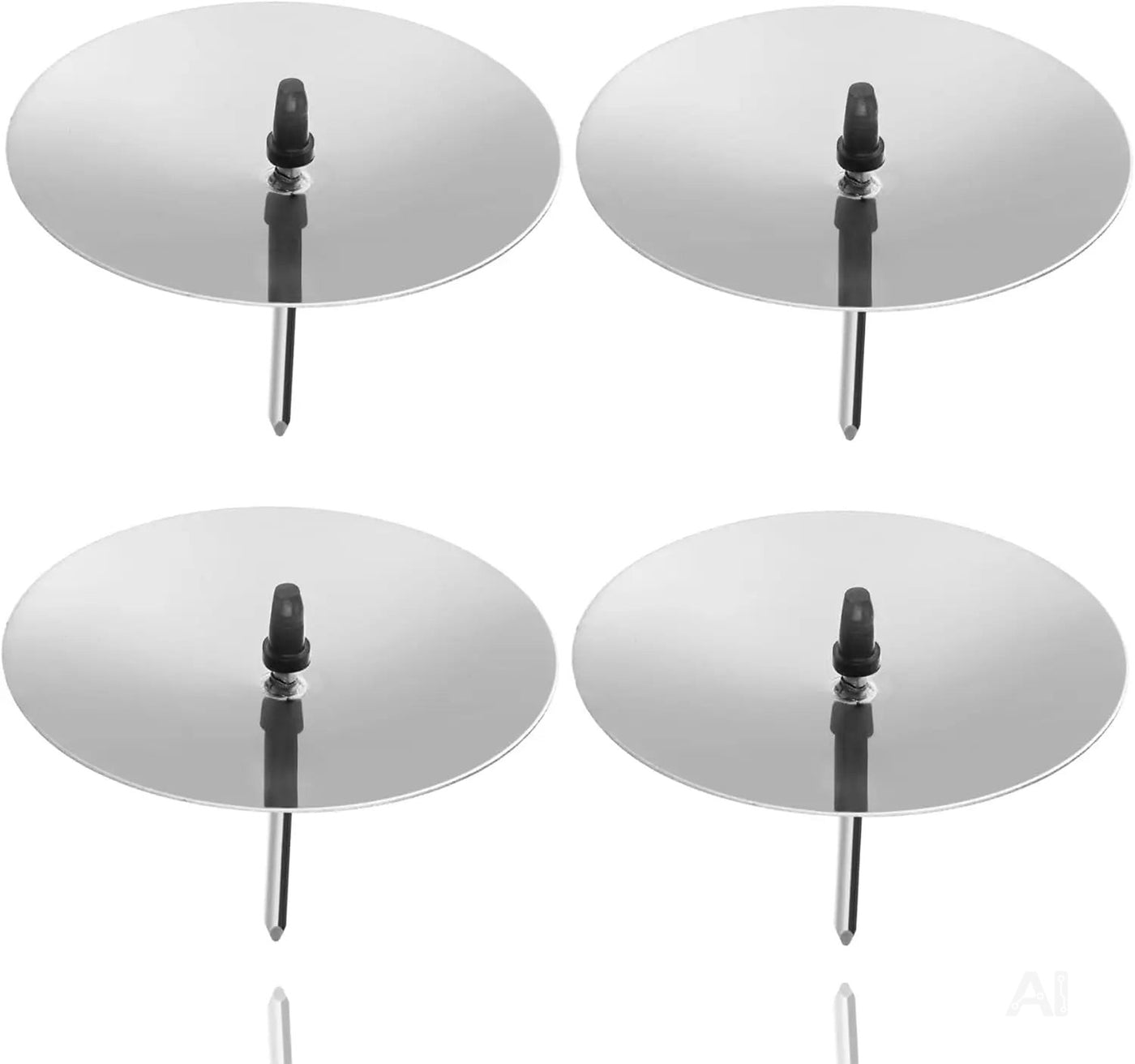 4X Adventskranzstecker 5 cm Kerzenhalter - universell für Kerzen