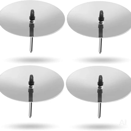 4X Kerzenstecker ca. 5 cm für Kerzen als Kerzenhalter Adventskranzstecker für Adventskranz