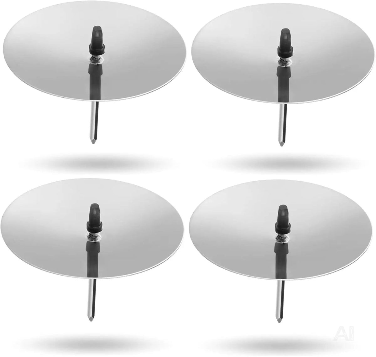 4X Kerzenstecker ca. 5 cm für Kerzen als Kerzenhalter Adventskranzstecker für Adventskranz Weihnachten
