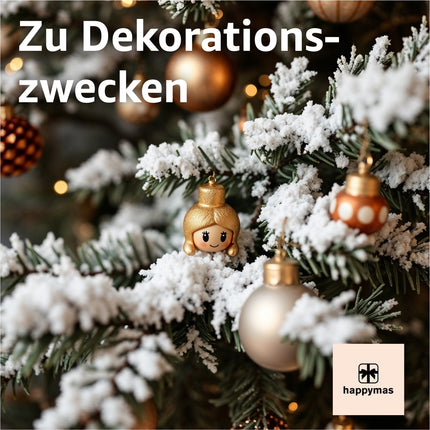 Täuschend echter Kunstschnee, Schnee weich und fluffig - glitzernder Dekoschnee für Dekoration - Deko Streuschnee Weihnachten