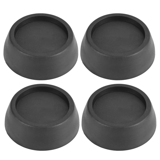 4er Set Schwingungsdämpfer & Vibrationsdämpfer rund - Dämmatte für Waschmaschine & Trockner